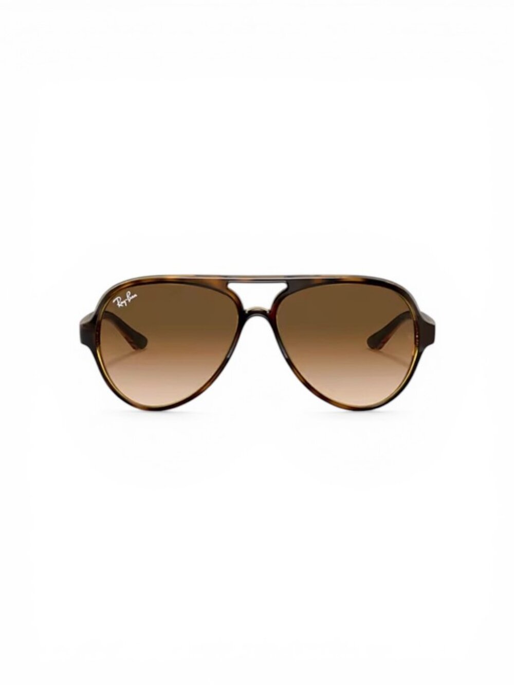 Like New! Ray-Ban Cats 5000 Light Havana with Gradient Lens